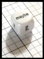 Dice : Dice - 6D - Koplow Yes No Maybe Dice - Ebay Nov 2013